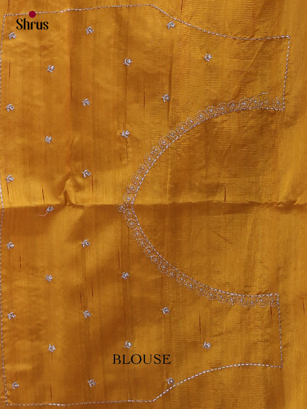 Semi Rawsilk Embroidery Saree - EI10302