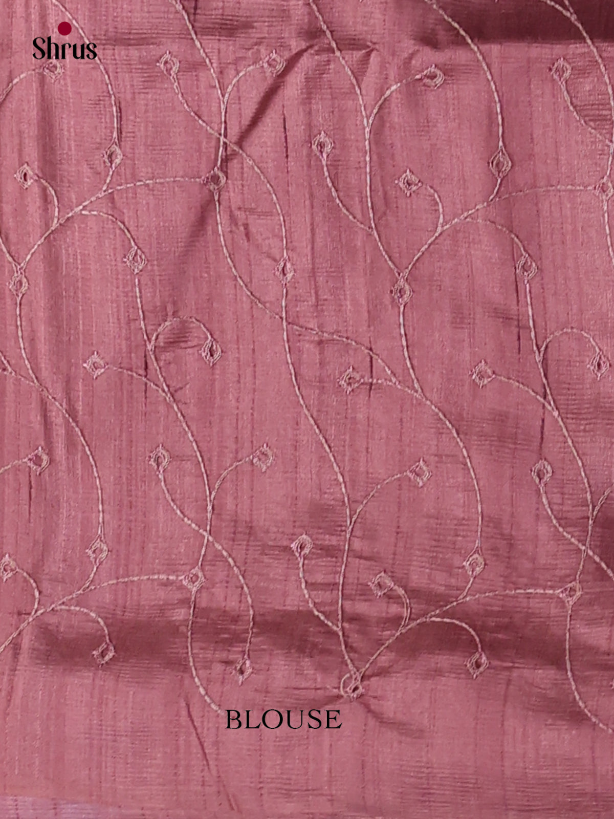 Semi Rawsilk Embroidery Saree - EI10336