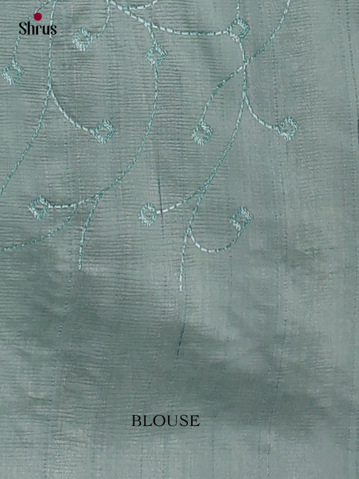 Semi Rawsilk Embroidery Saree - EI10350