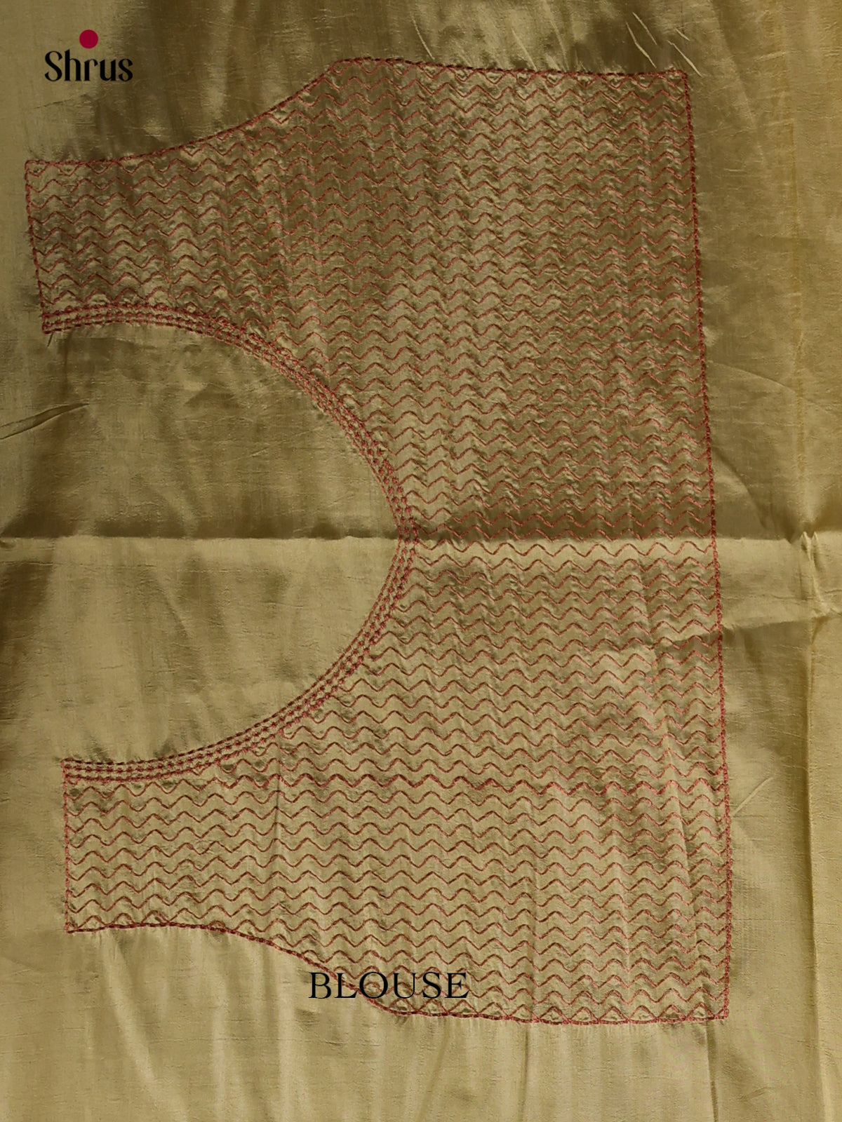 Semi Rawsilk Embroidery Saree - EI10539