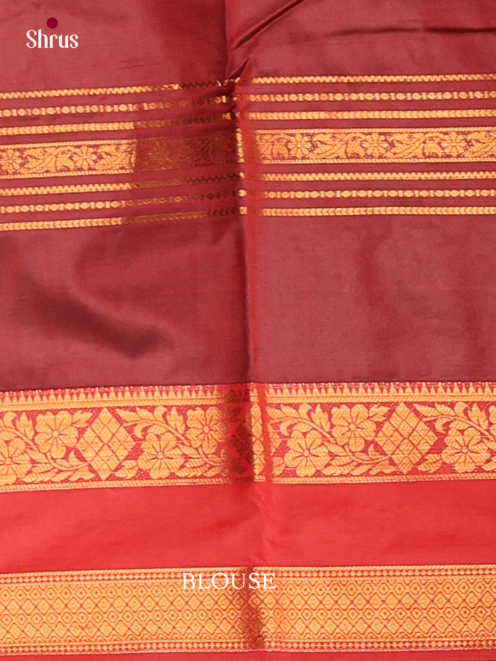 Semi Kanchipuram Saree - EI12120
