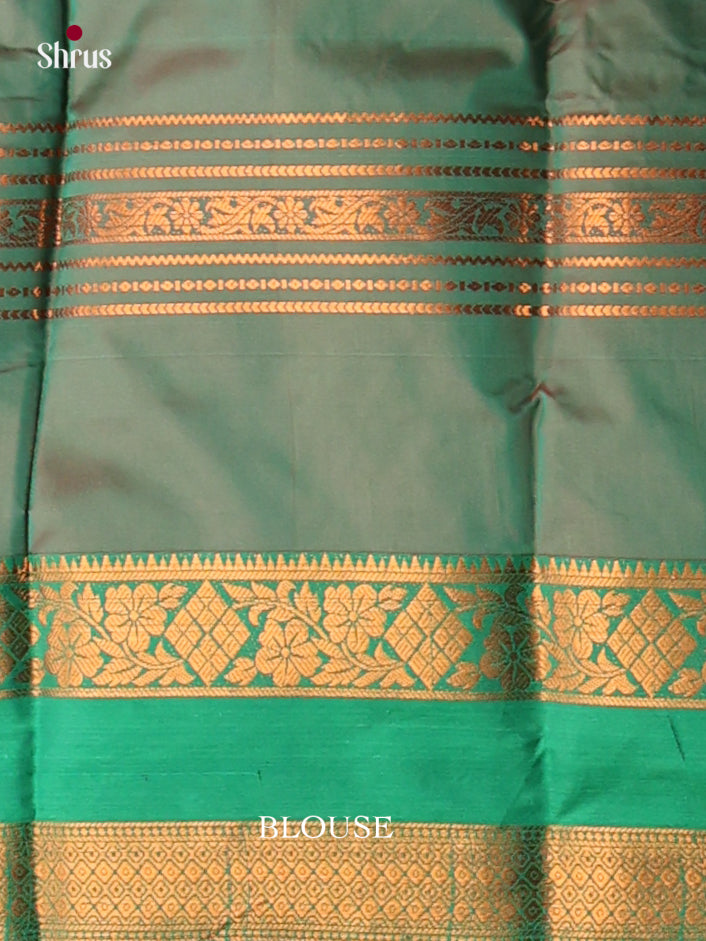 Semi Kanchipuram Saree - EI12122