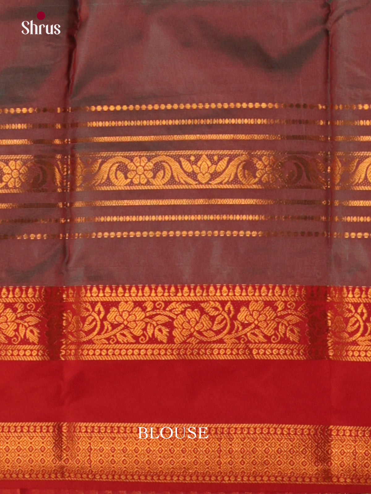 Semi Kanchipuram Saree - EI12135