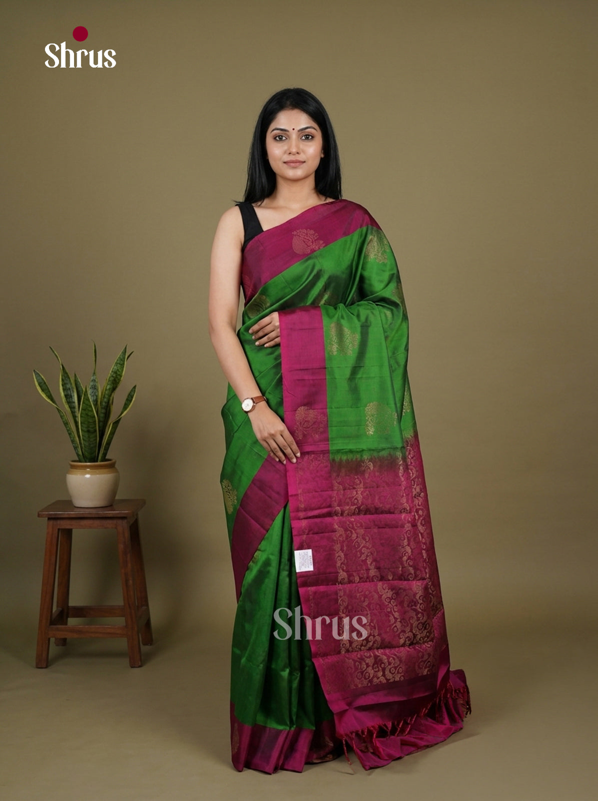 Softsilk-halfpure Saree - EI15045