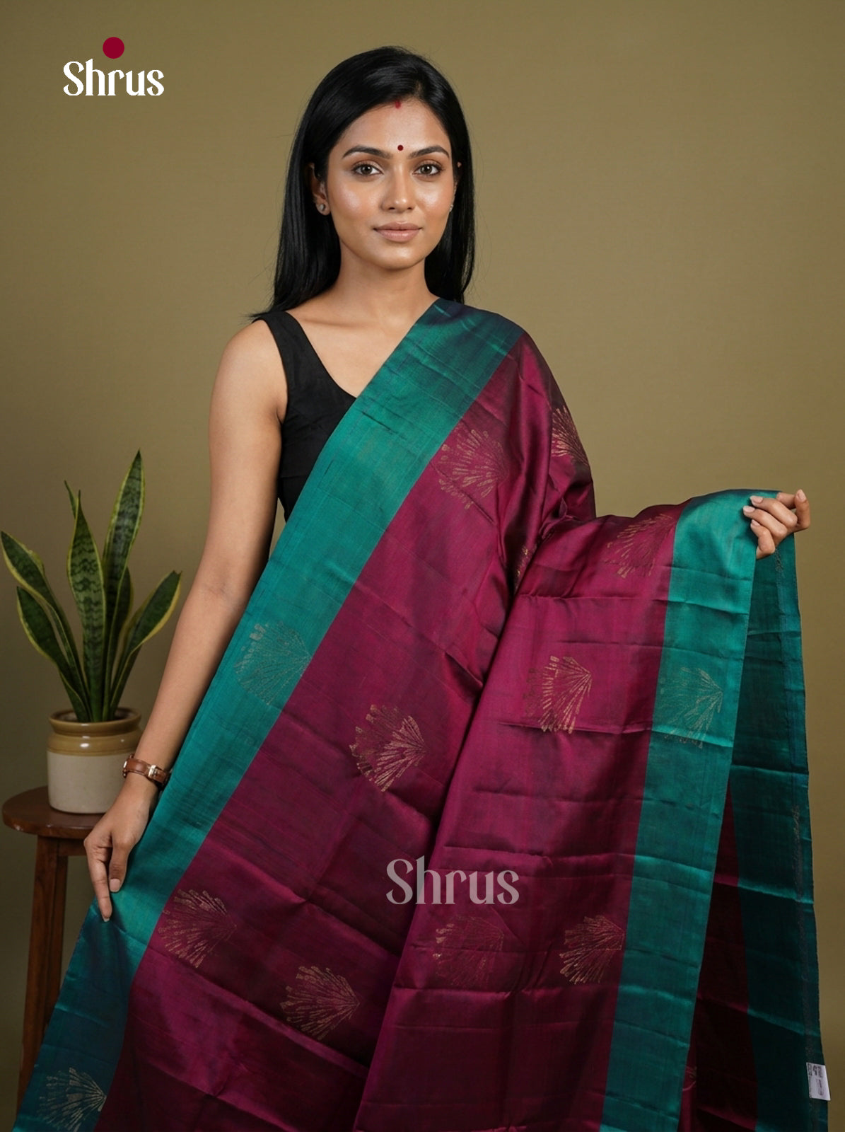 Softsilk-halfpure Saree - EI15050