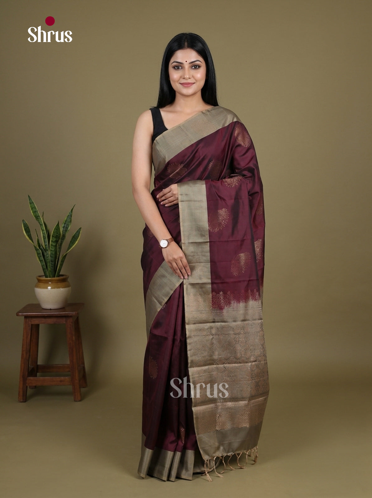 Softsilk-halfpure Saree - EI15052