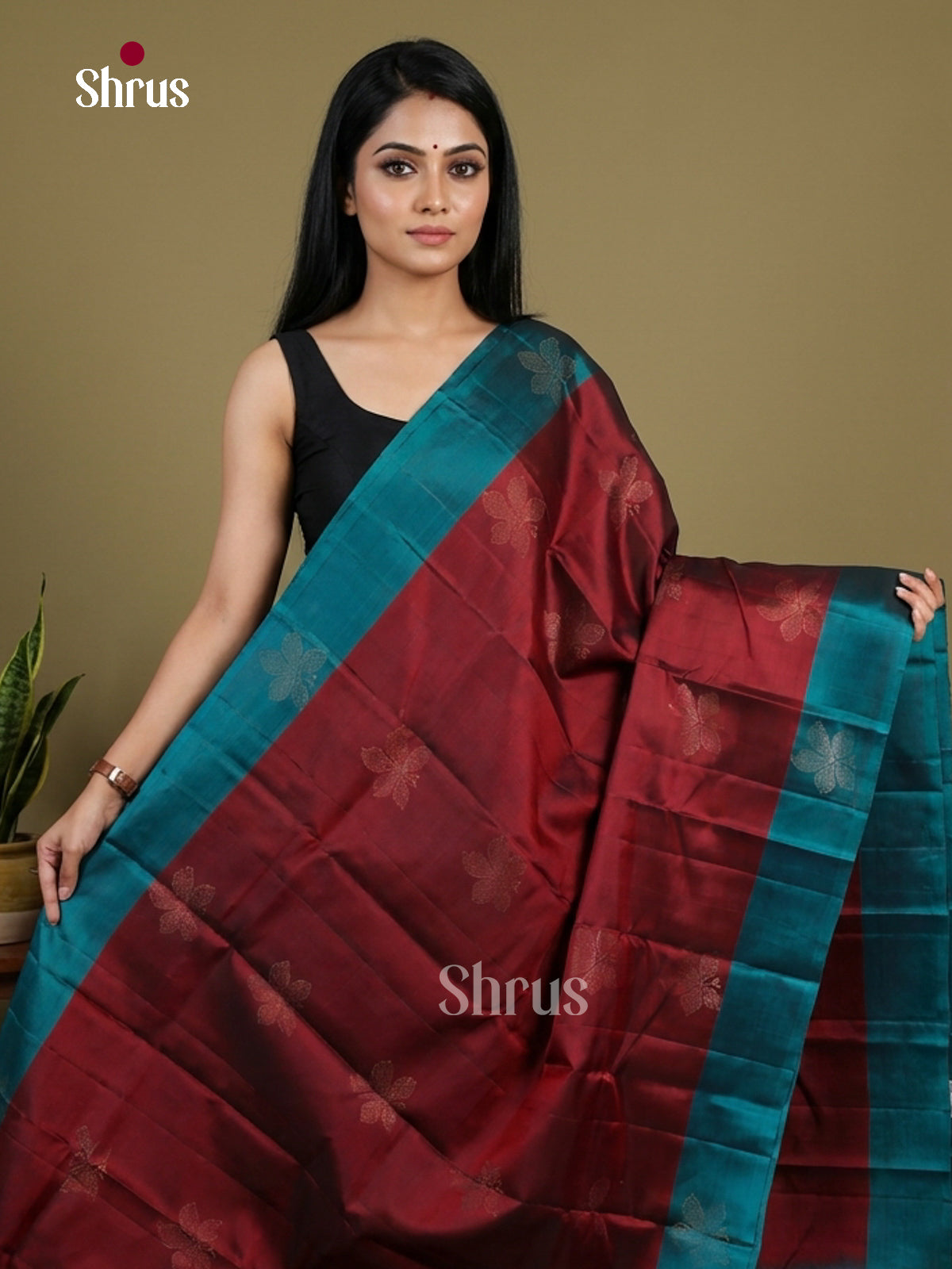 Softsilk-halfpure Saree - EI15054