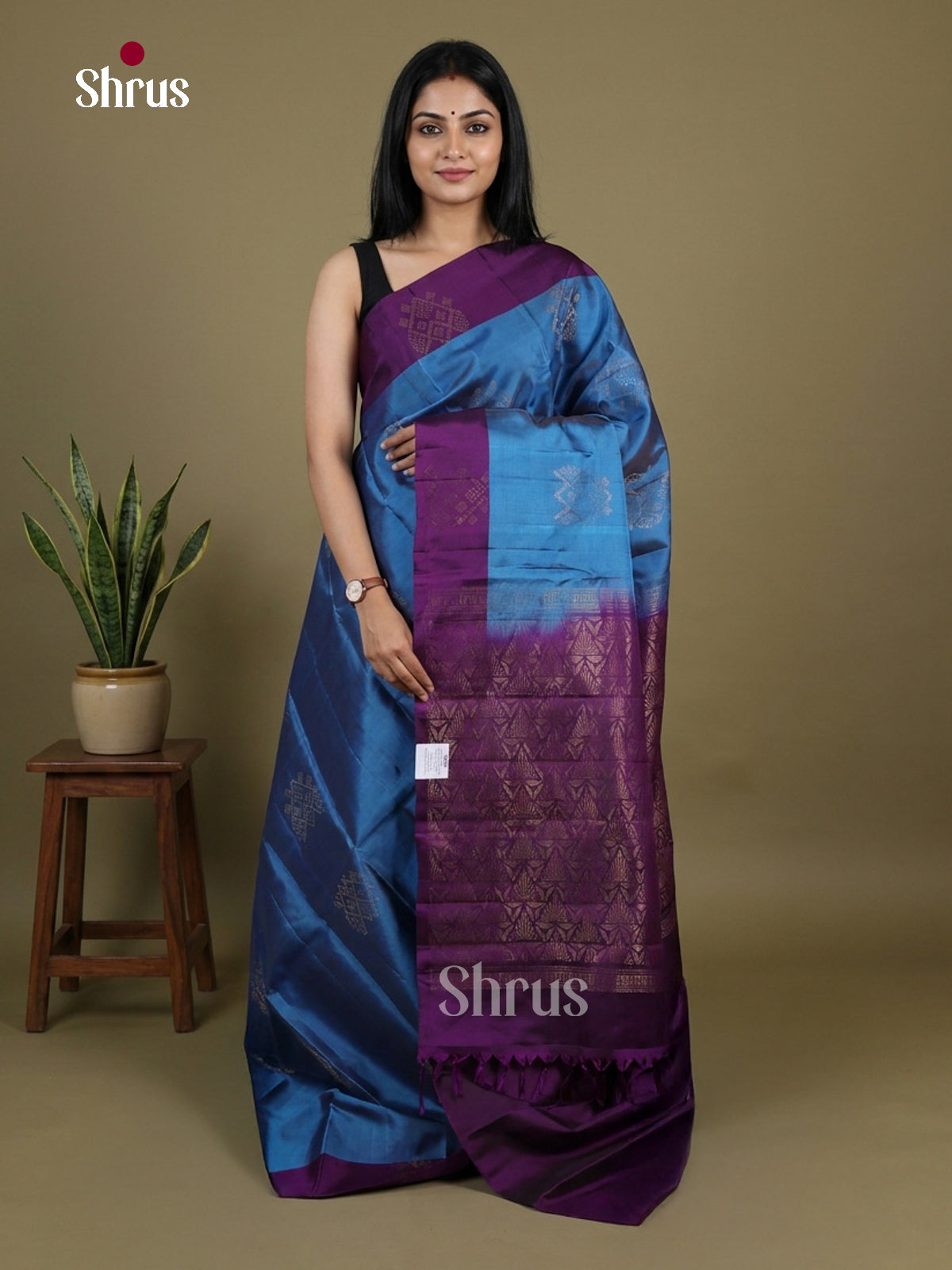 Softsilk-halfpure Saree - EI15057