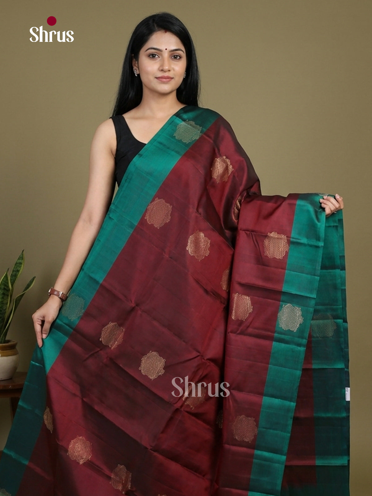 Softsilk-halfpure Saree - EI15058