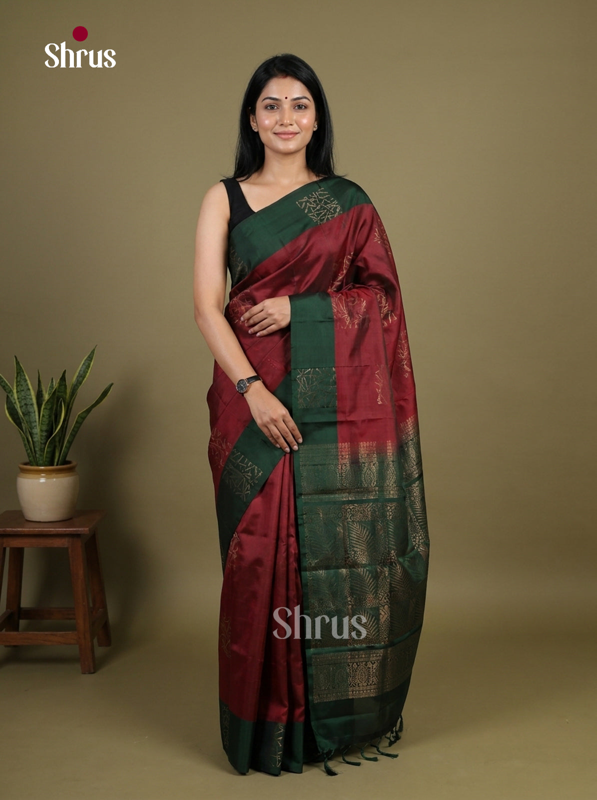 Softsilk-halfpure Saree - EI15062