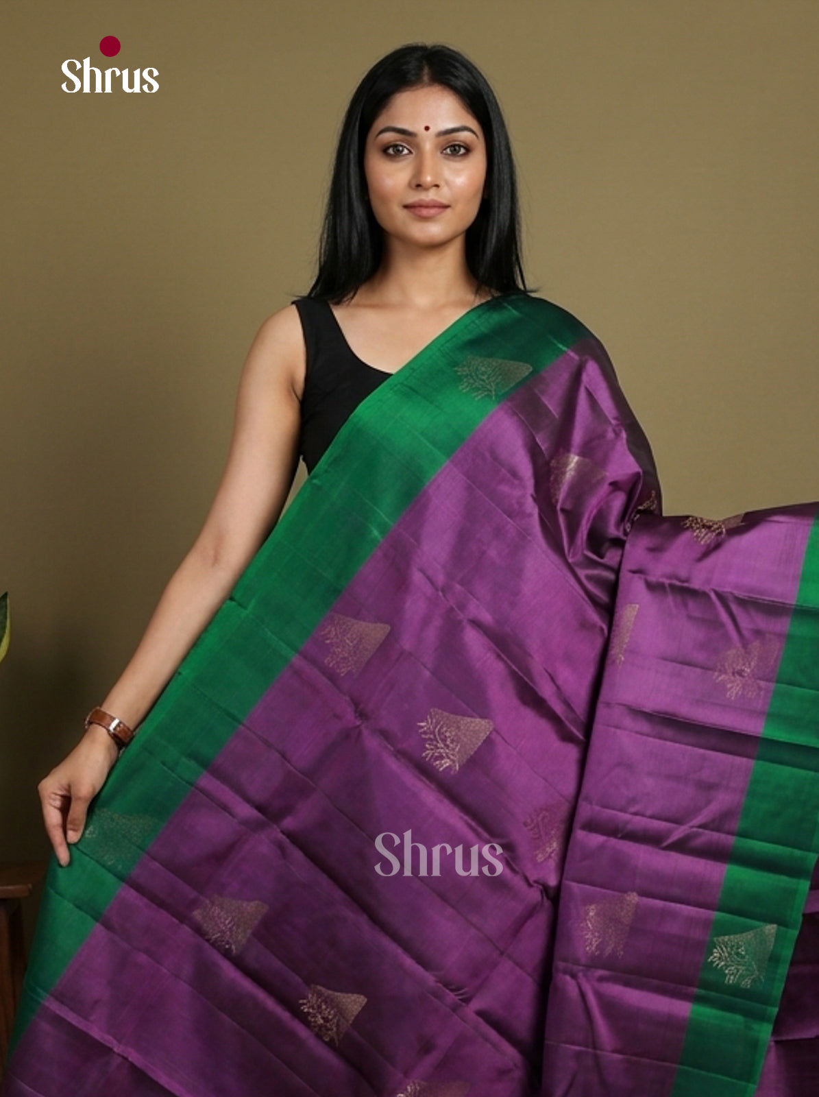 Softsilk-halfpure Saree - EI15063