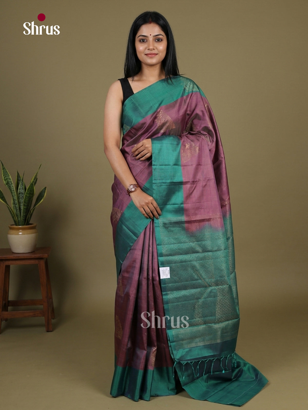 Softsilk-halfpure Saree - EI15065