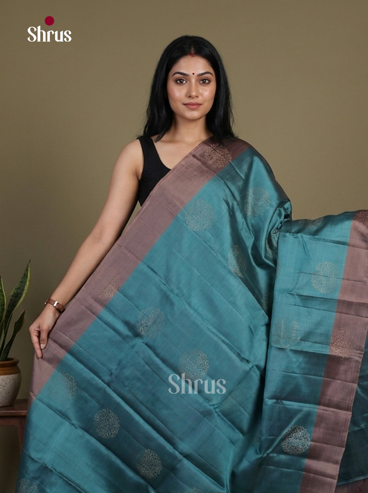 Softsilk-halfpure Saree - EI15066