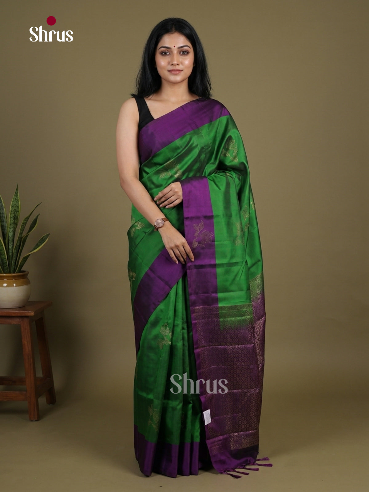 Softsilk-halfpure Saree - EI15067