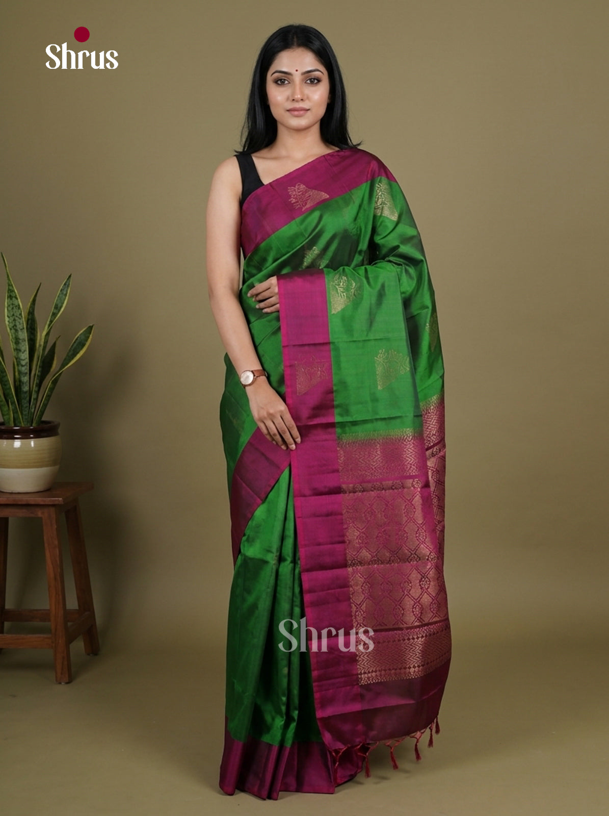 Softsilk-halfpure Saree - EI15068