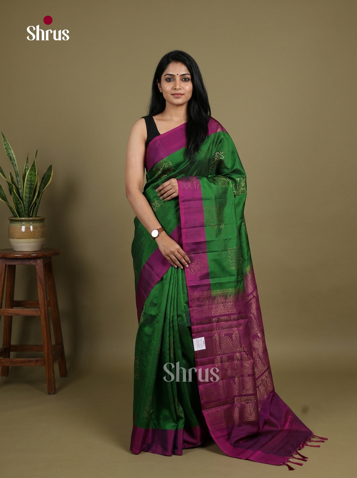 Softsilk-halfpure Saree - EI15069