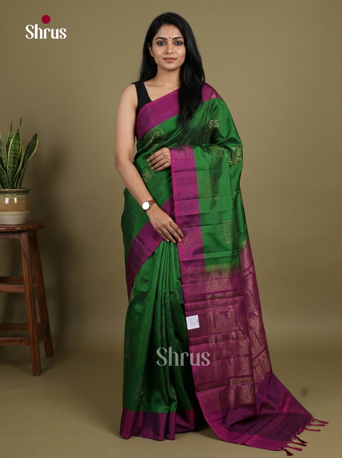 Softsilk-halfpure Saree - EI15069
