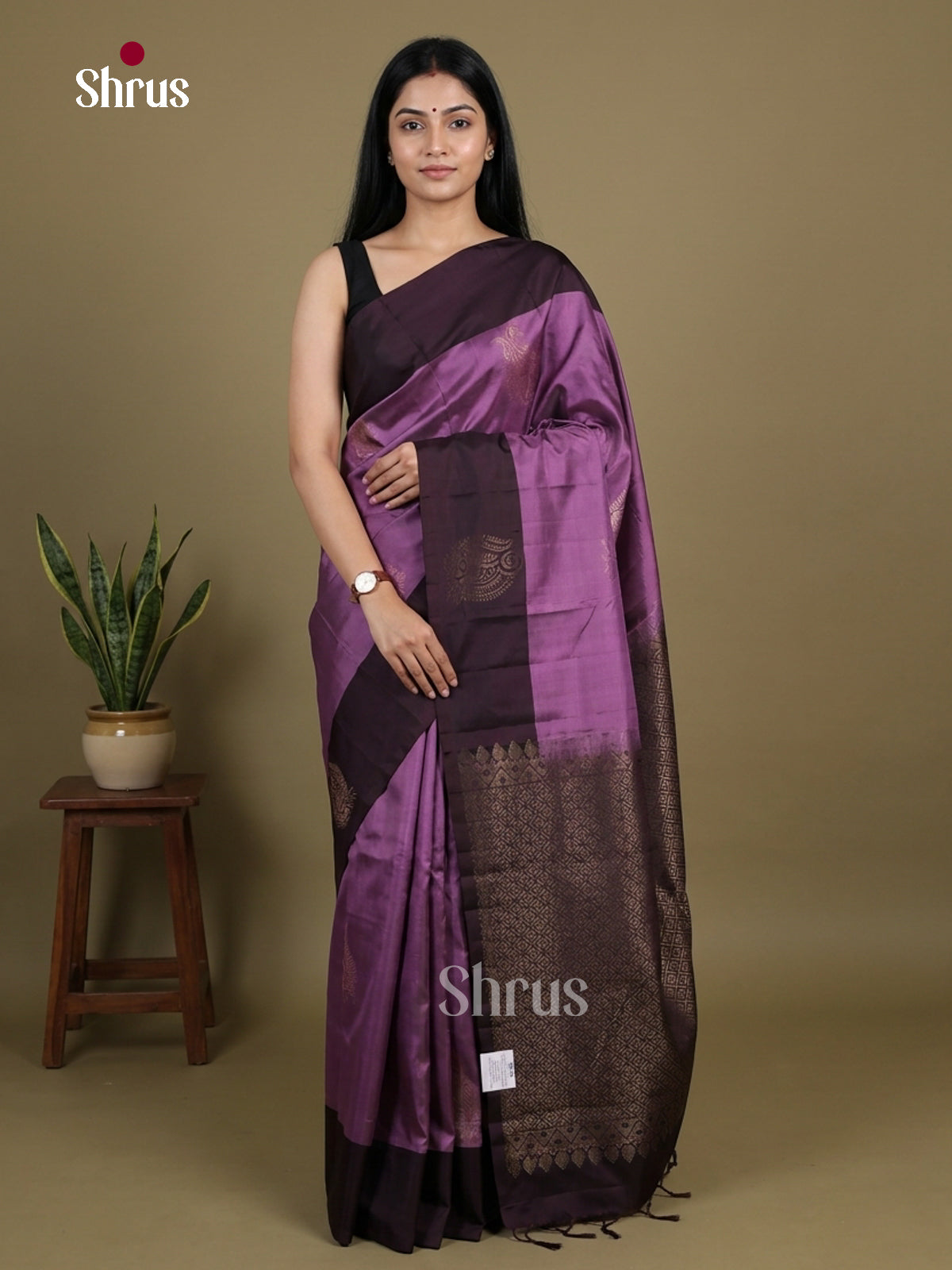 Softsilk-halfpure Saree - EI15078