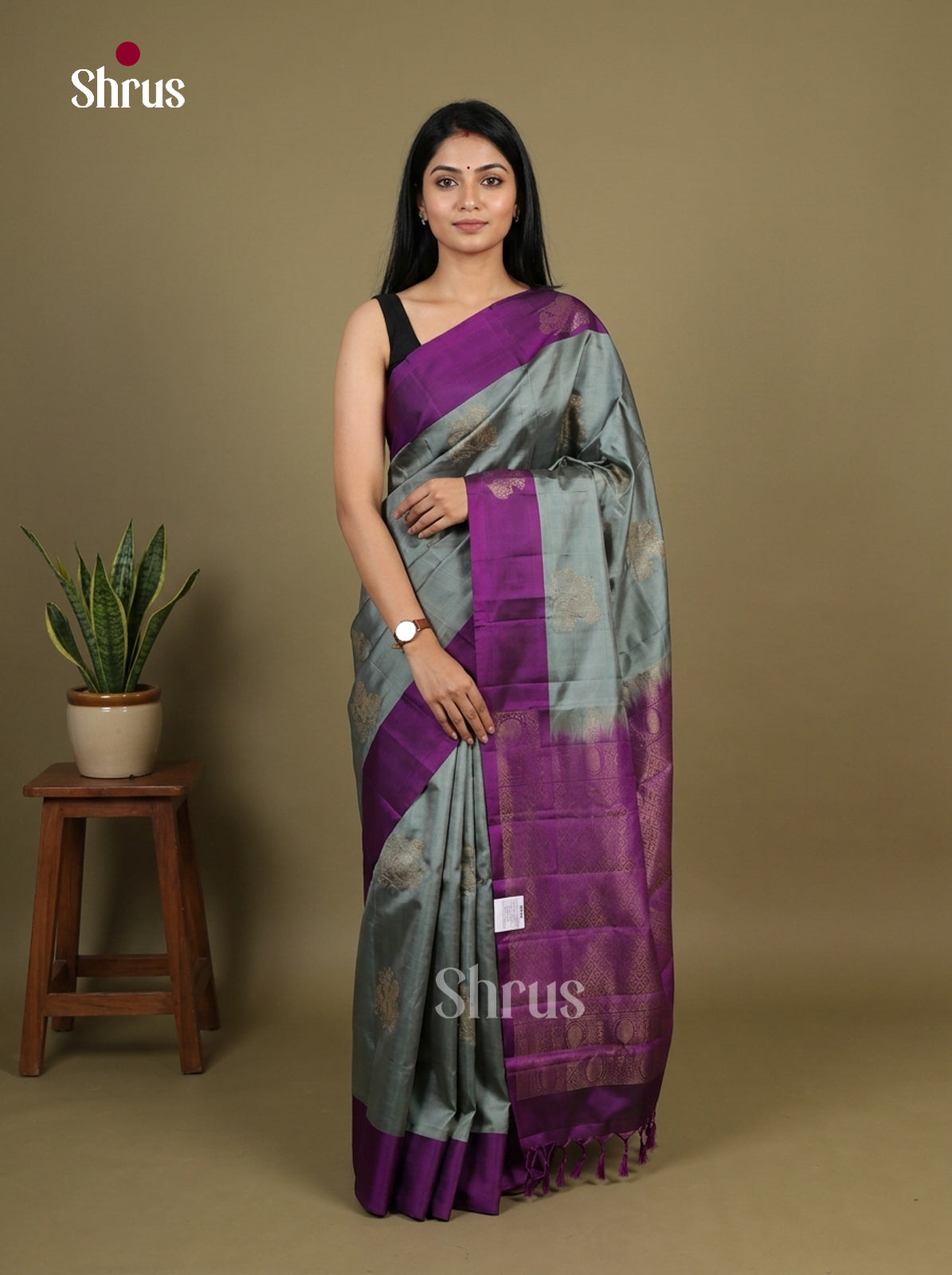 Softsilk-halfpure Saree - EI15082