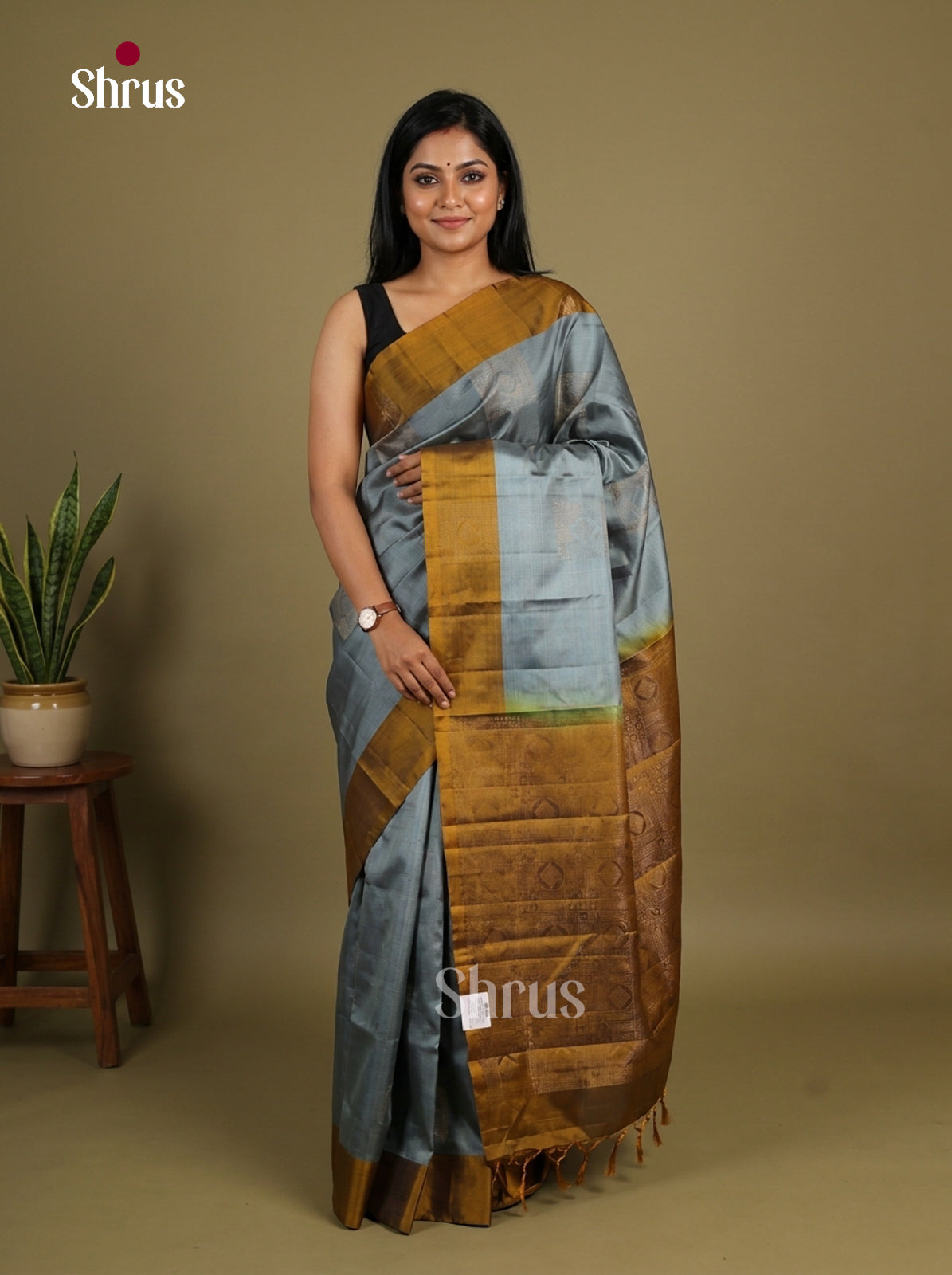 Softsilk-halfpure Saree - EI15084