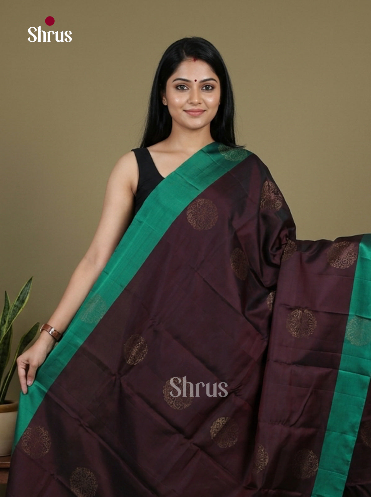 Softsilk-halfpure Saree - EI15095