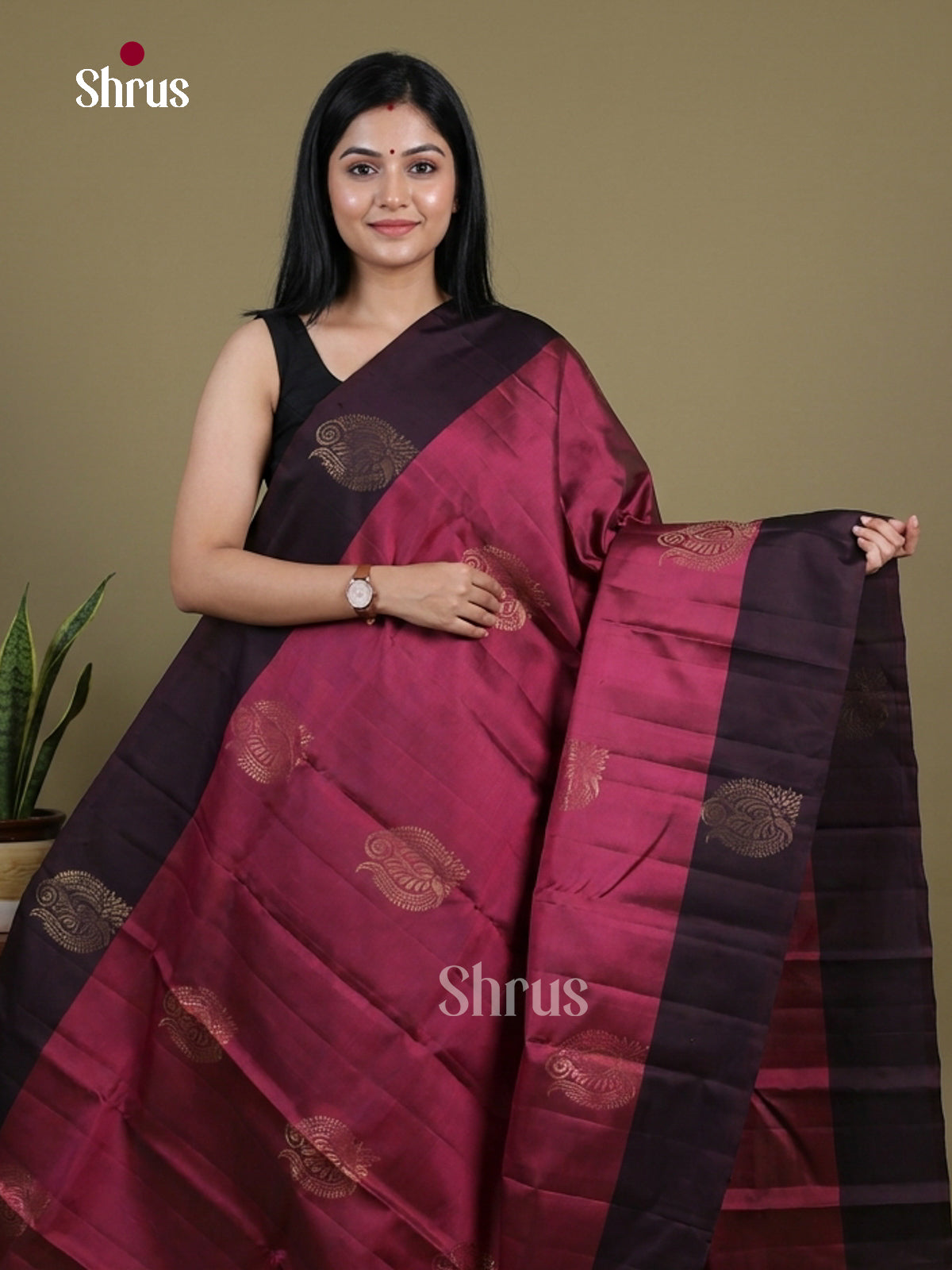 Softsilk-halfpure Saree - EI15102