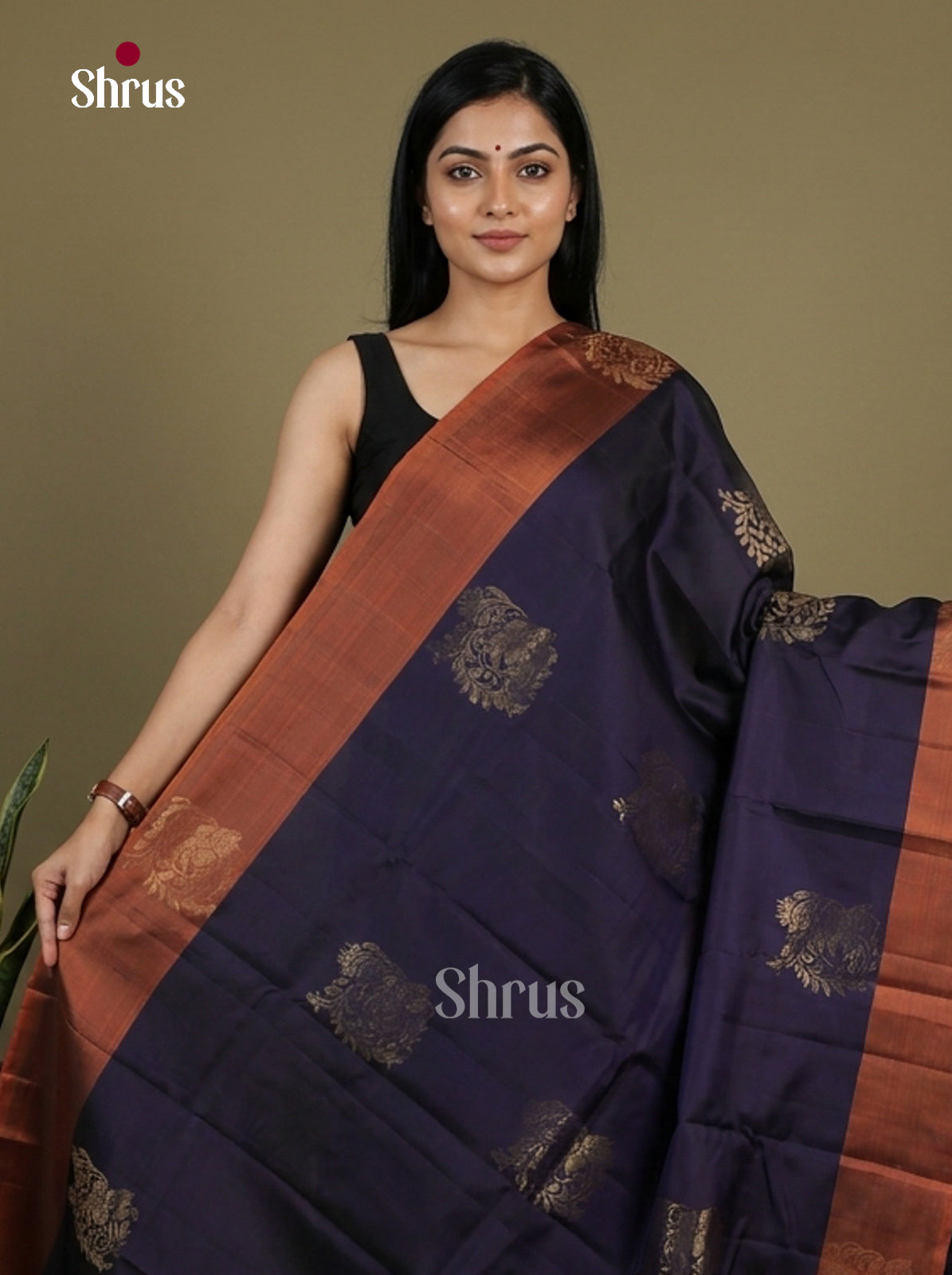 Softsilk-halfpure Saree - EI15103