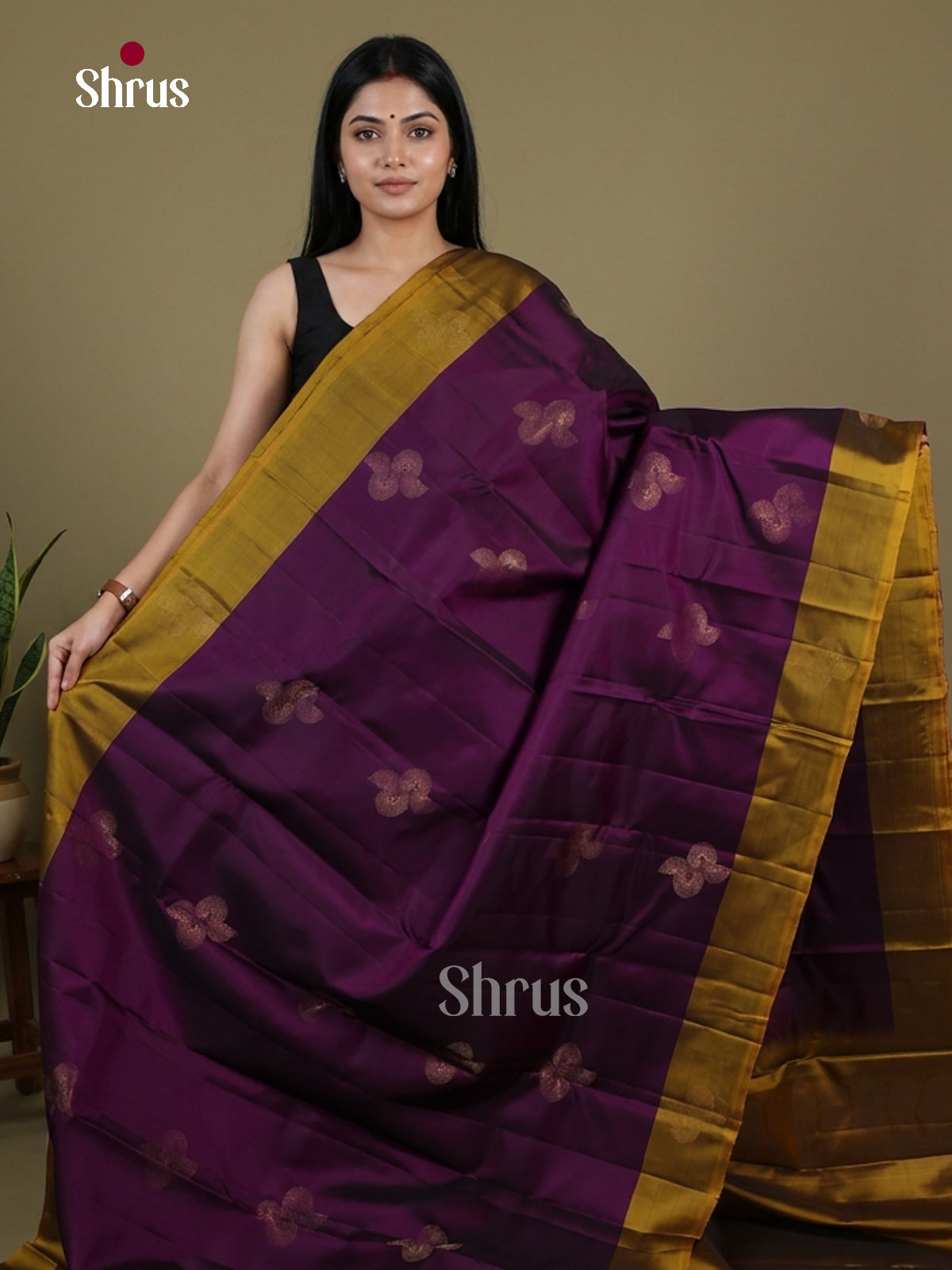 Softsilk-halfpure Saree - EI15105
