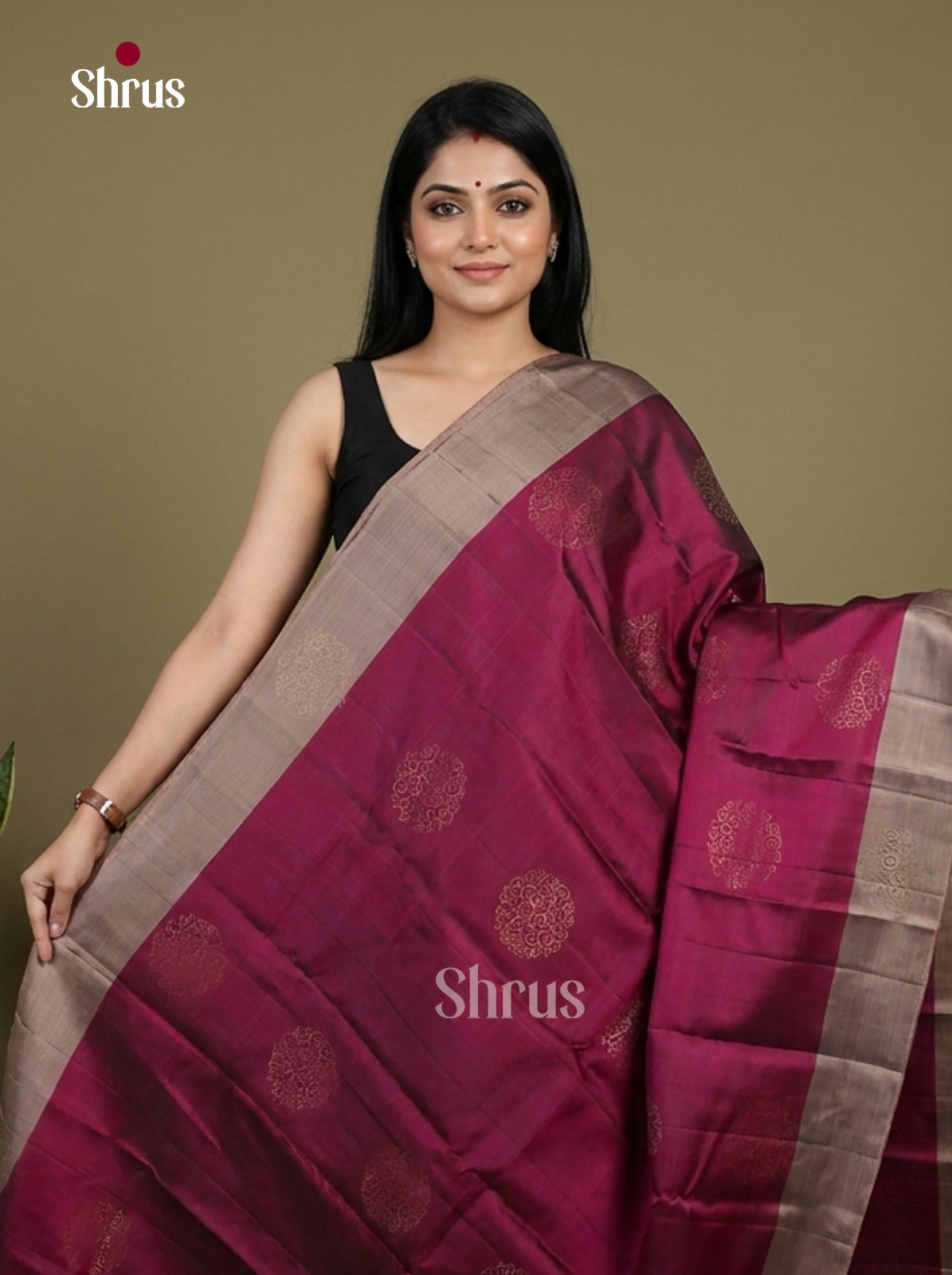 Softsilk-halfpure Saree - EI15112