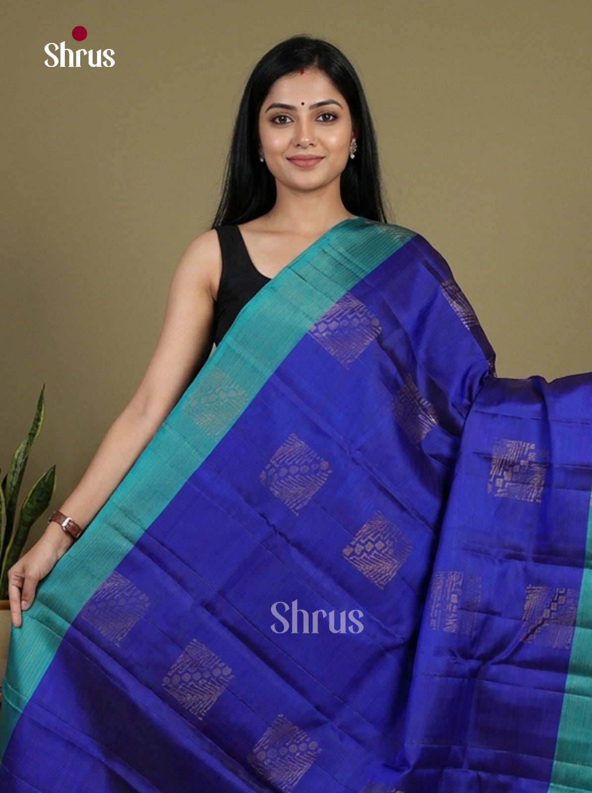 Softsilk-halfpure Saree - EI15117