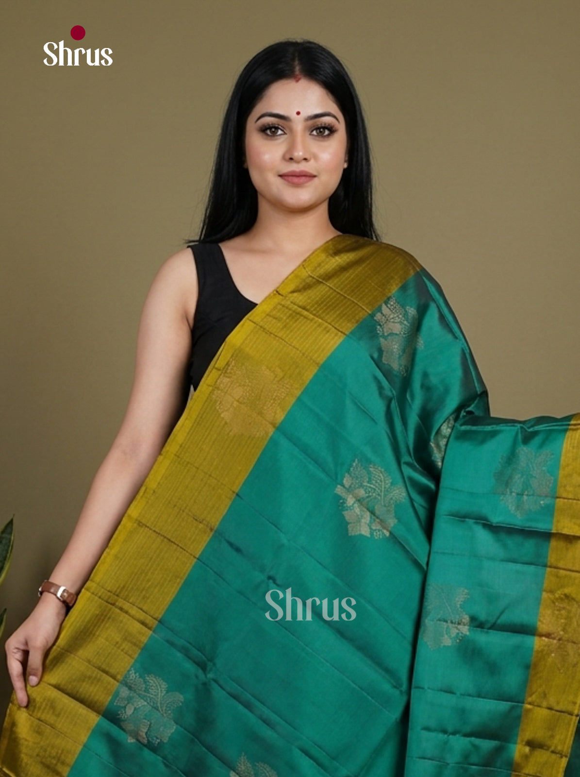 Softsilk-halfpure Saree - EI15122