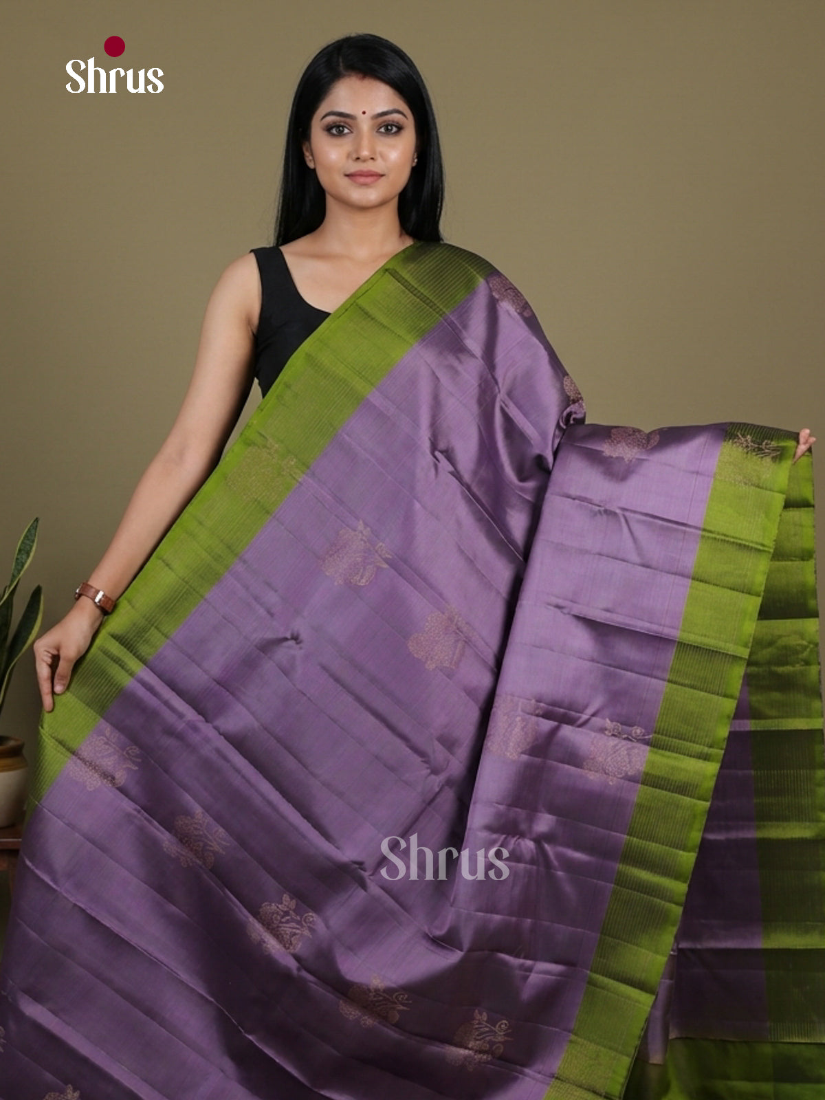 Softsilk-halfpure Saree - EI15123