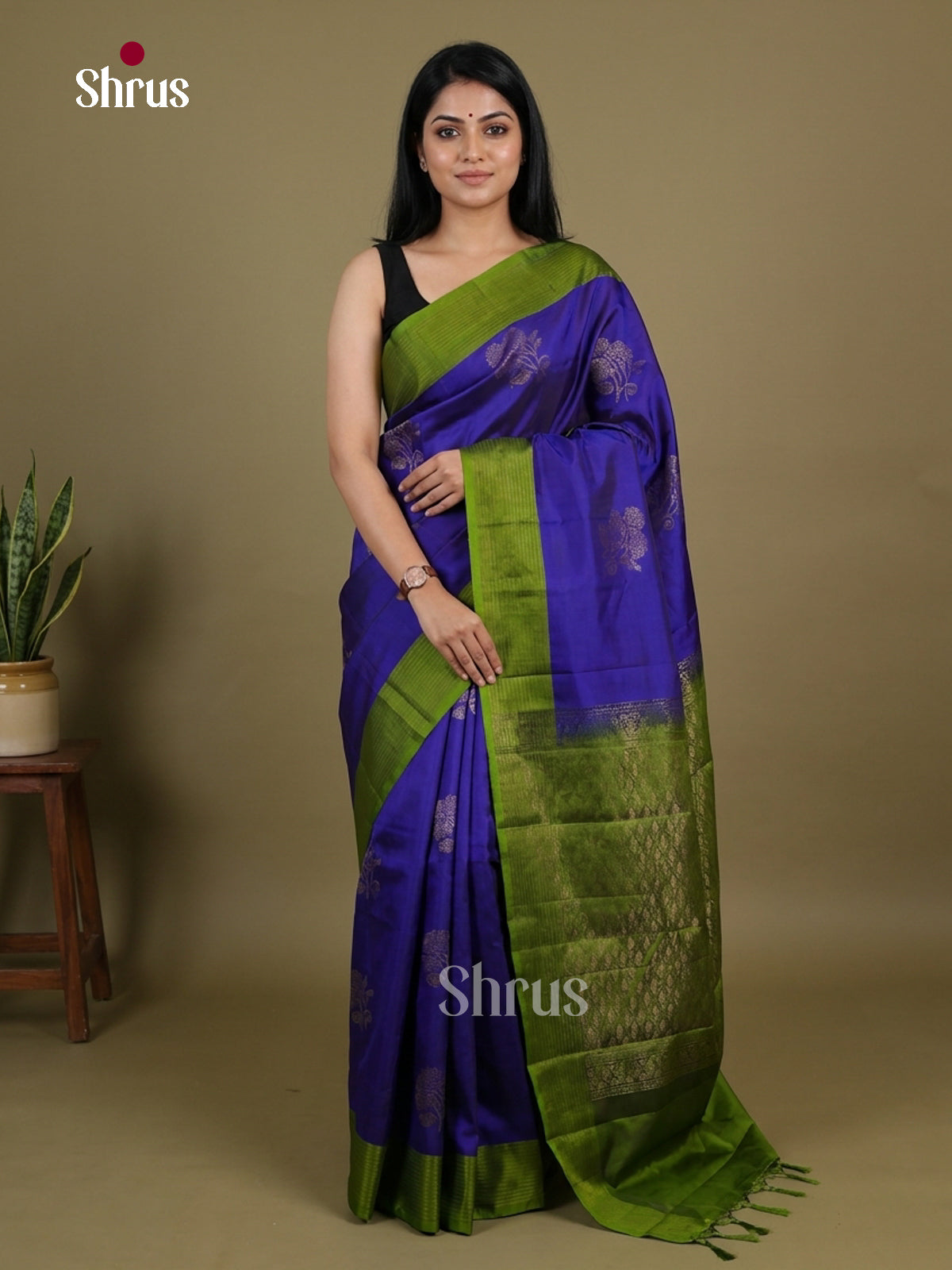 Softsilk-halfpure Saree - EI15124