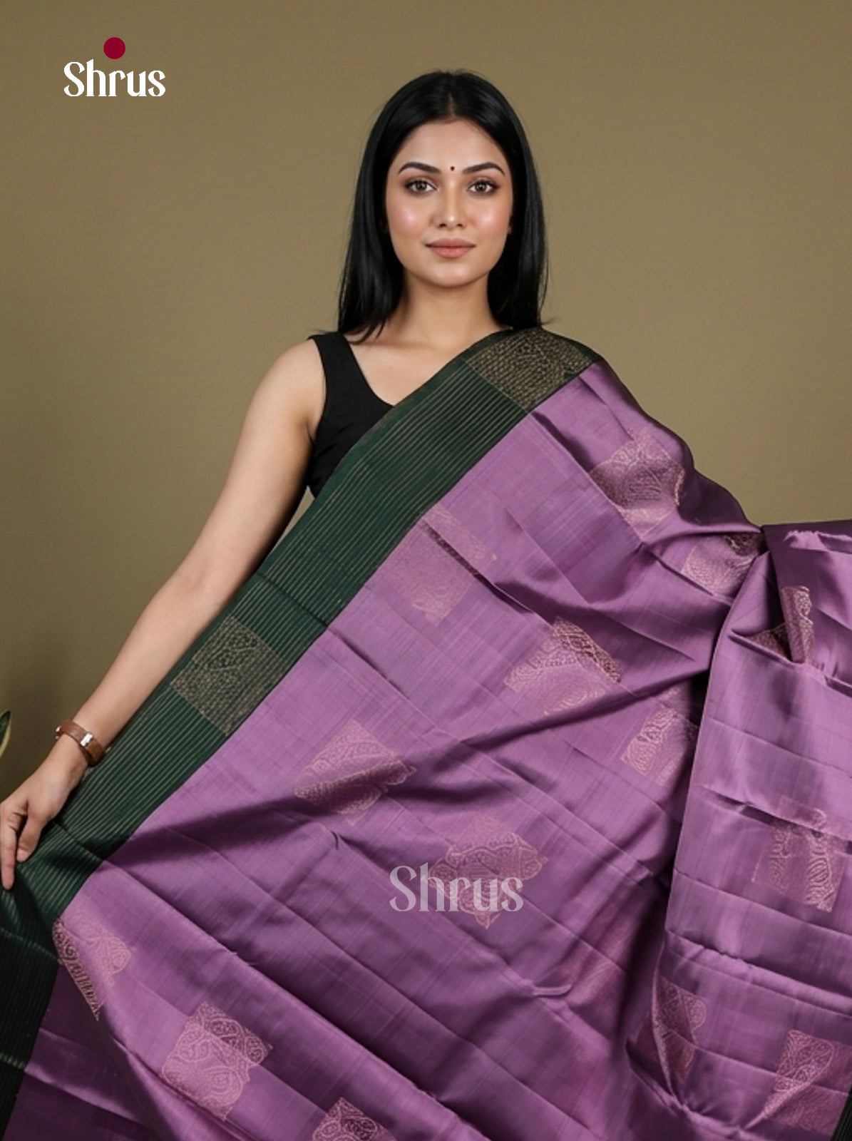 Softsilk-halfpure Saree - EI15127