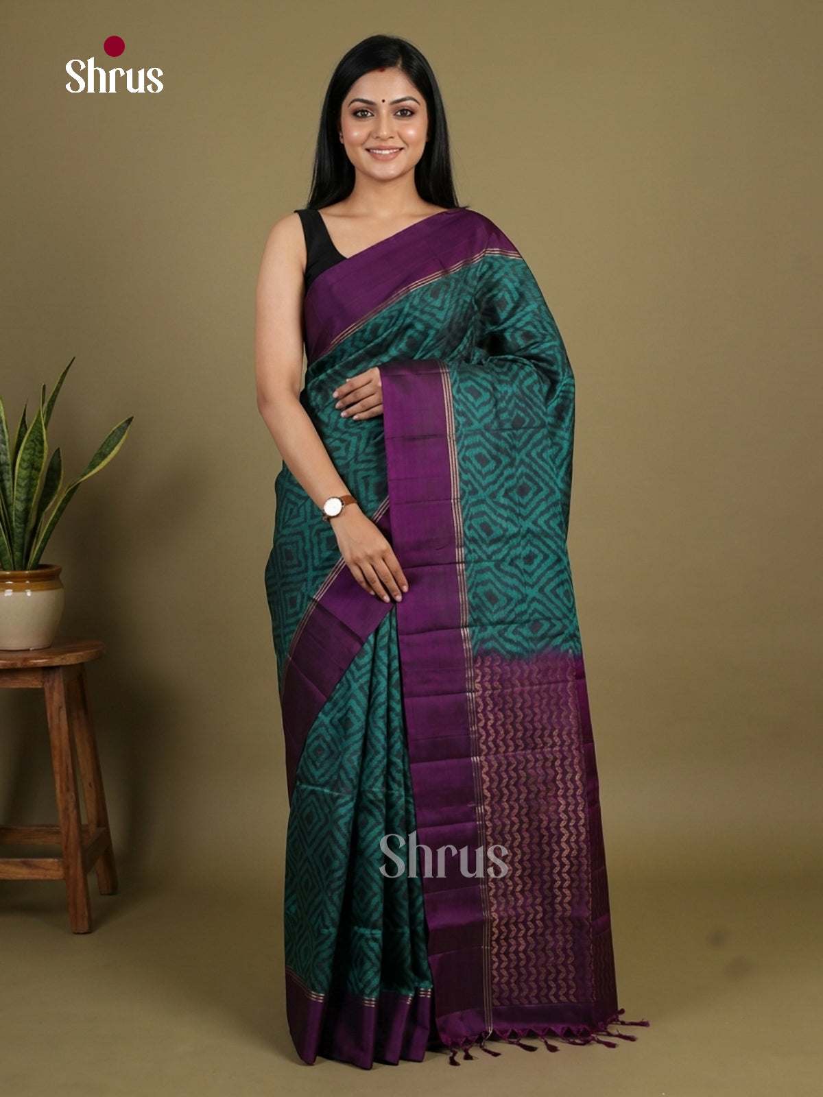 Softsilk-halfpure Saree - EI15134