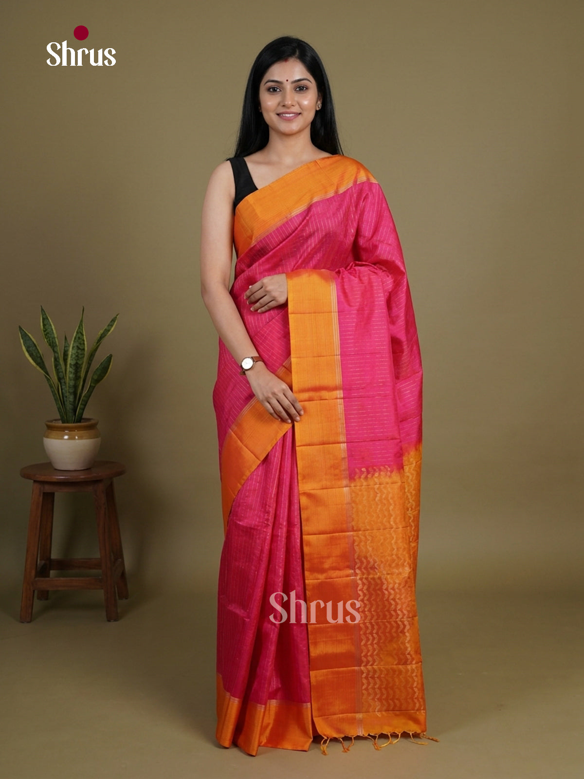 Softsilk-halfpure Saree - EI15135
