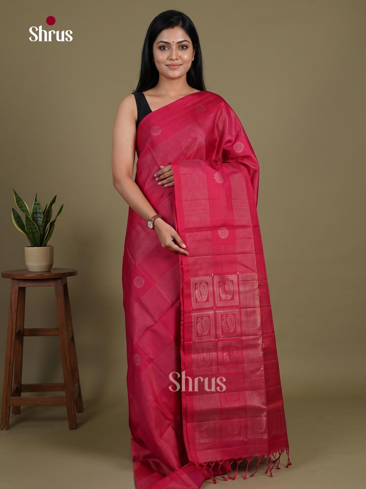 Soft Silk Saree - EI15147