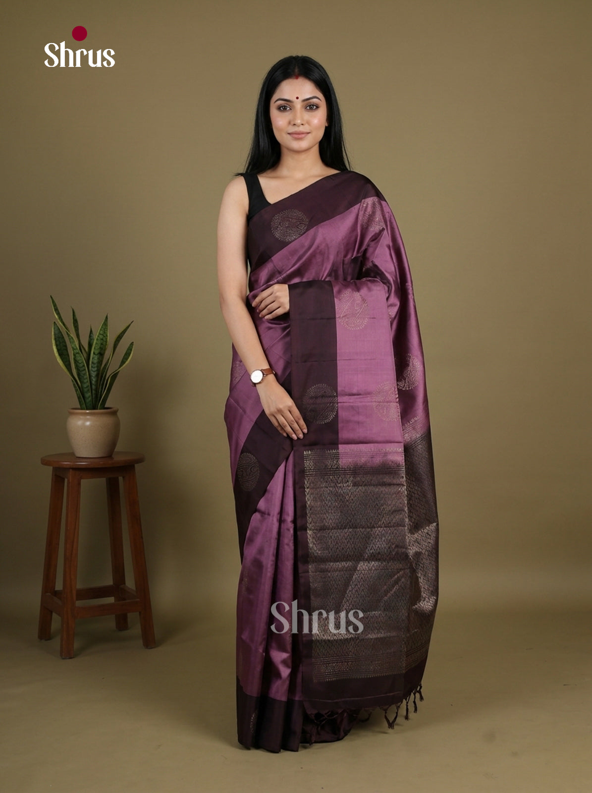 Softsilk-halfpure Saree - EI15158