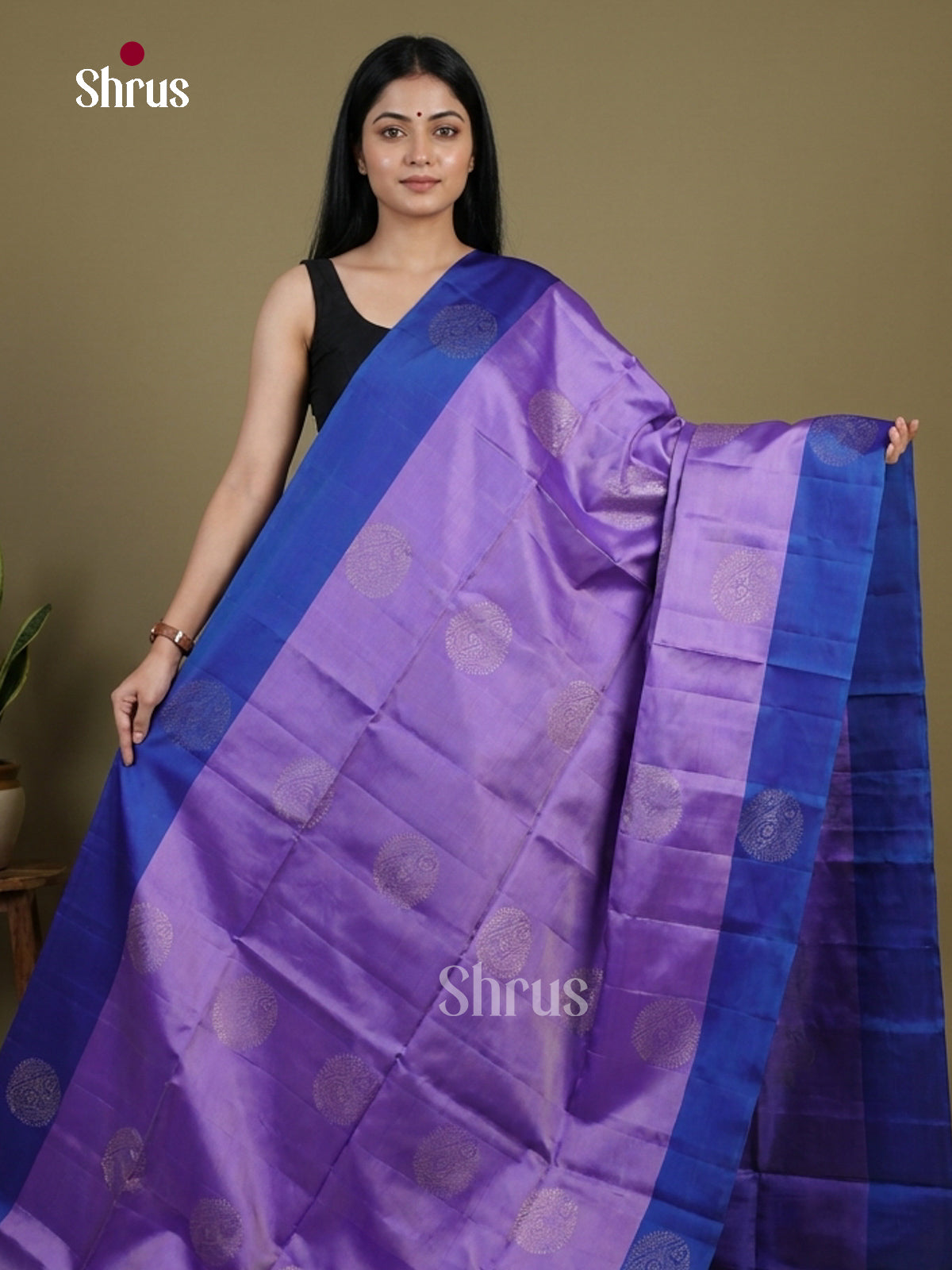 Softsilk-halfpure Saree - EI15162