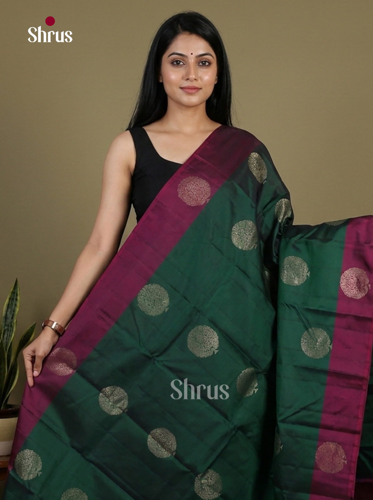 Softsilk-halfpure Saree - EI15171