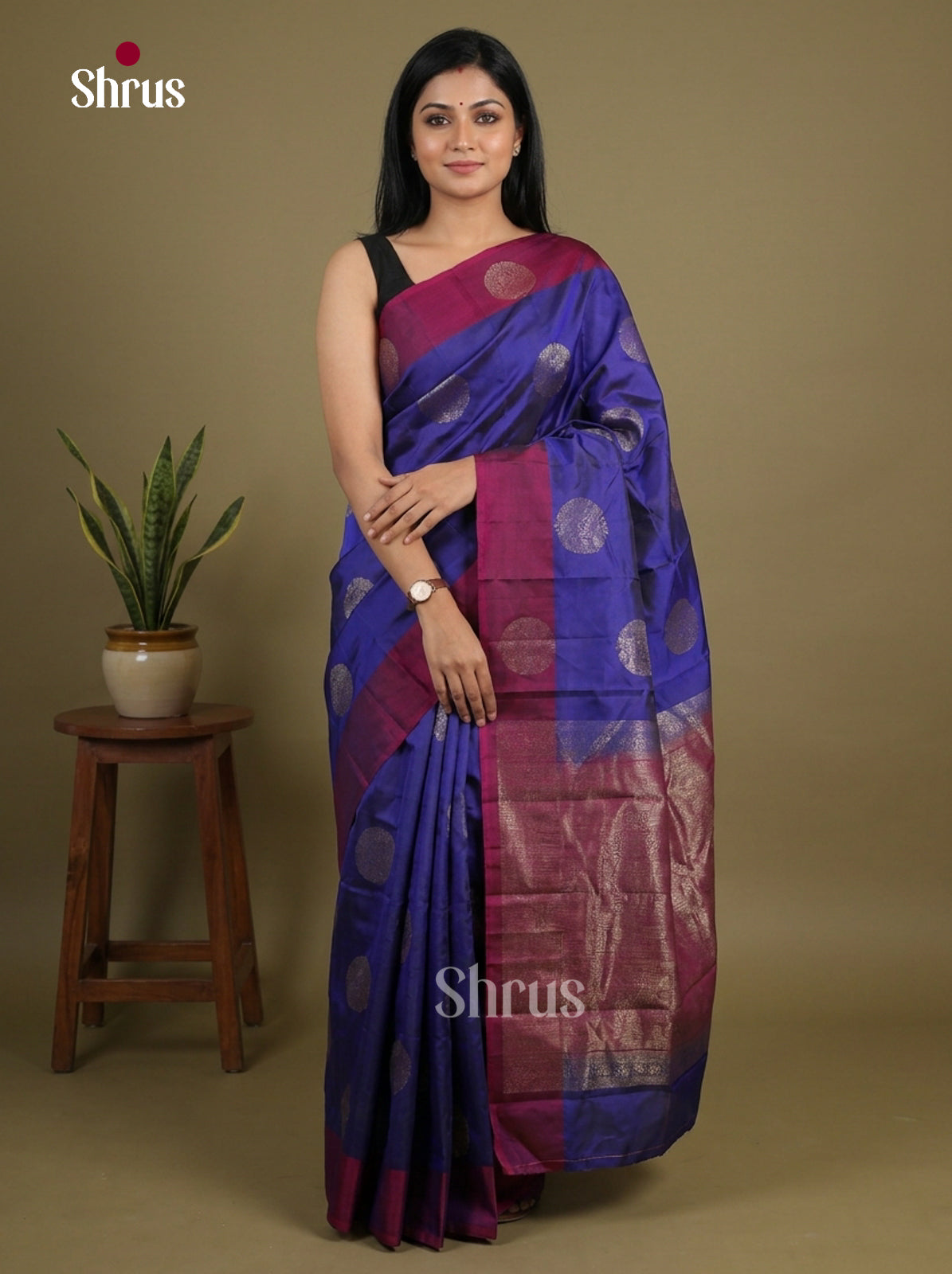 Softsilk-halfpure Saree - EI15172