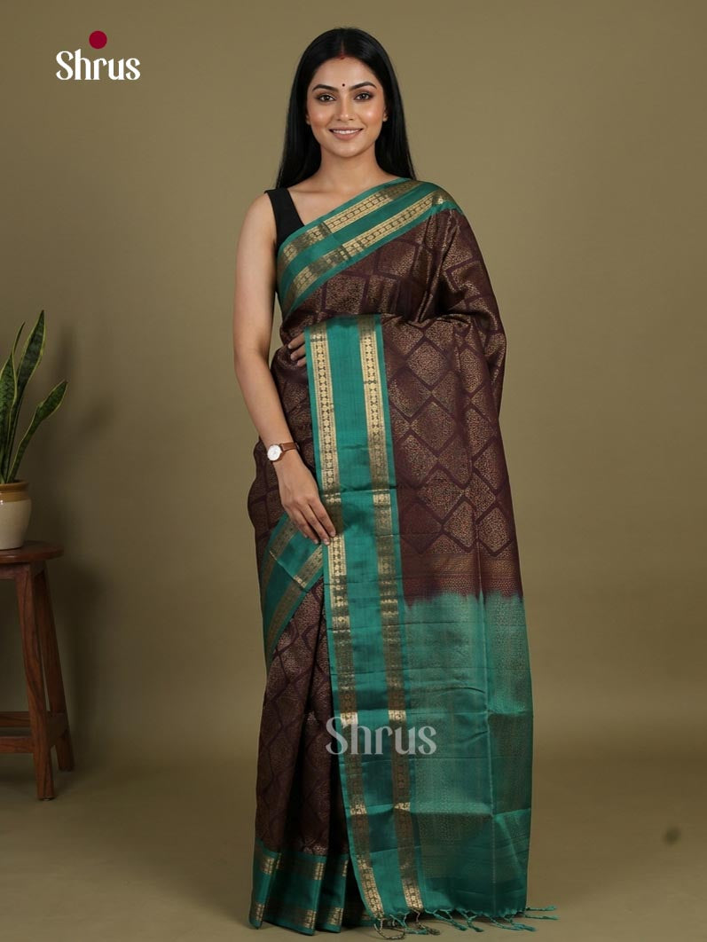 Soft Silk Saree - EI15175