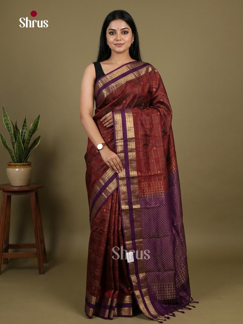 Kanchipuram Silk Saree - EI15182