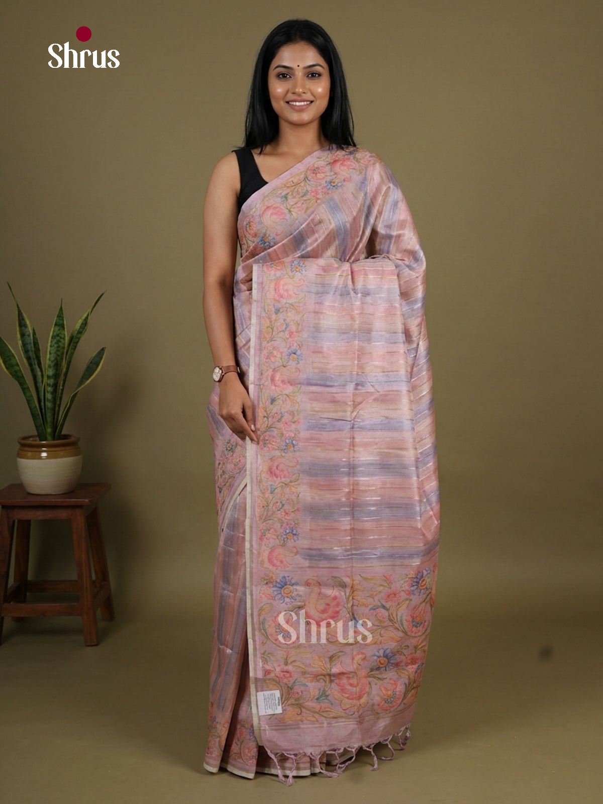 Linen Saree Saree - EI16216