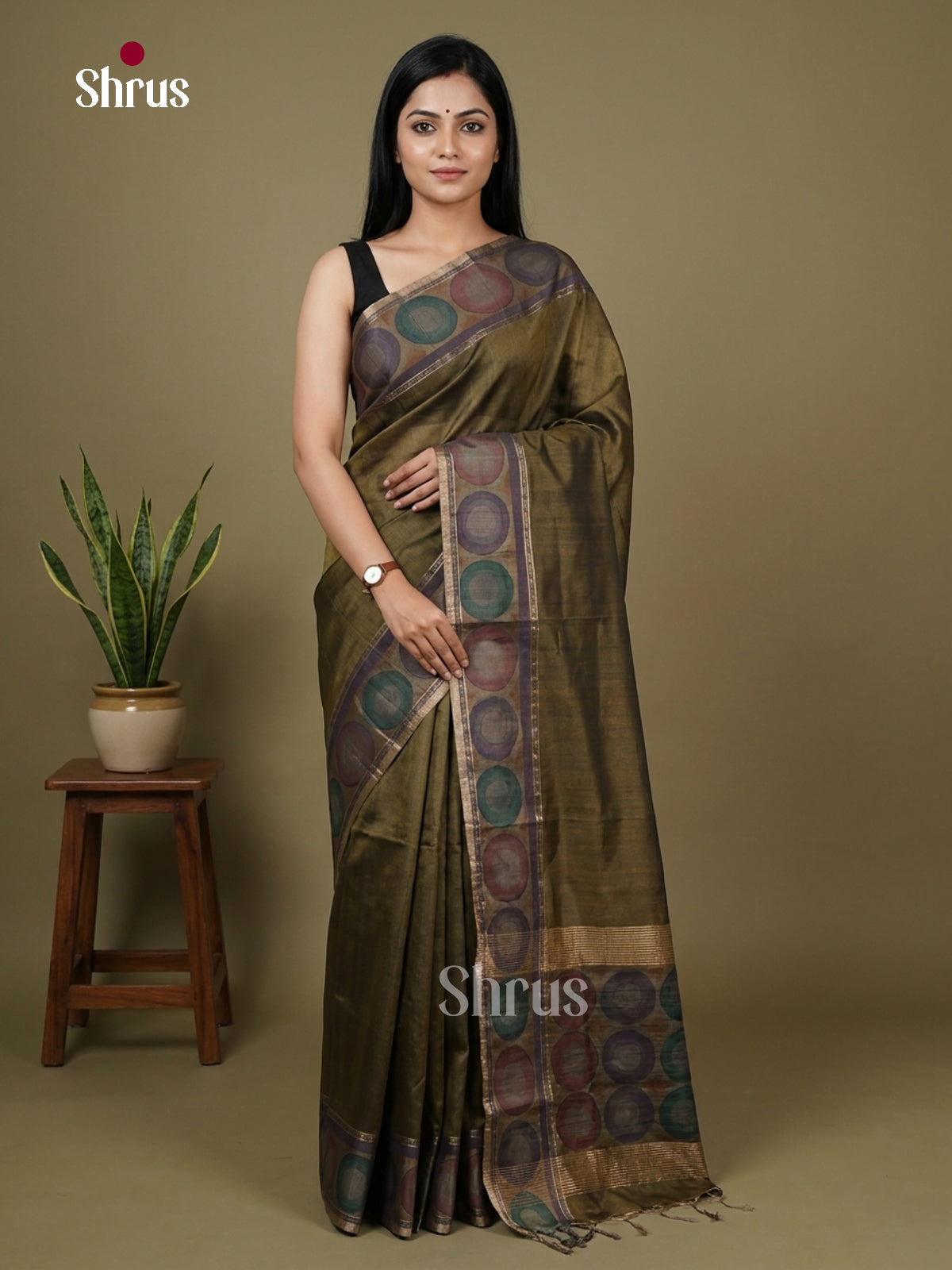 Linen Saree Saree - EI16286