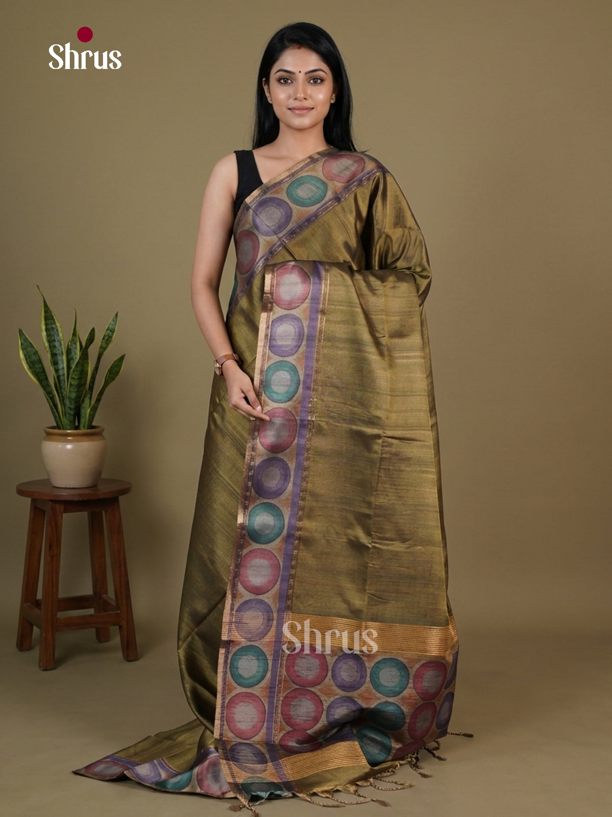 Linen Saree Saree - EI16287