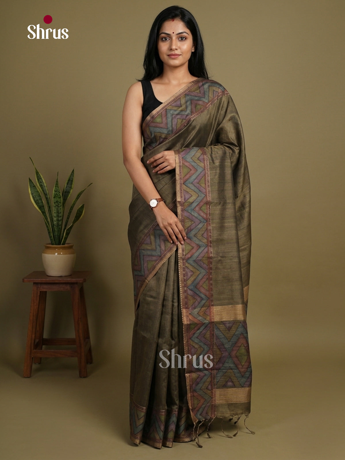 Linen Saree Saree - EI16291