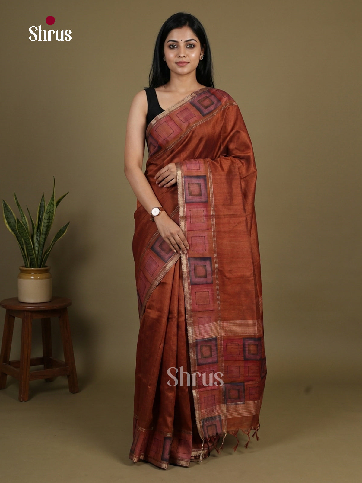 Linen Saree Saree - EI16294