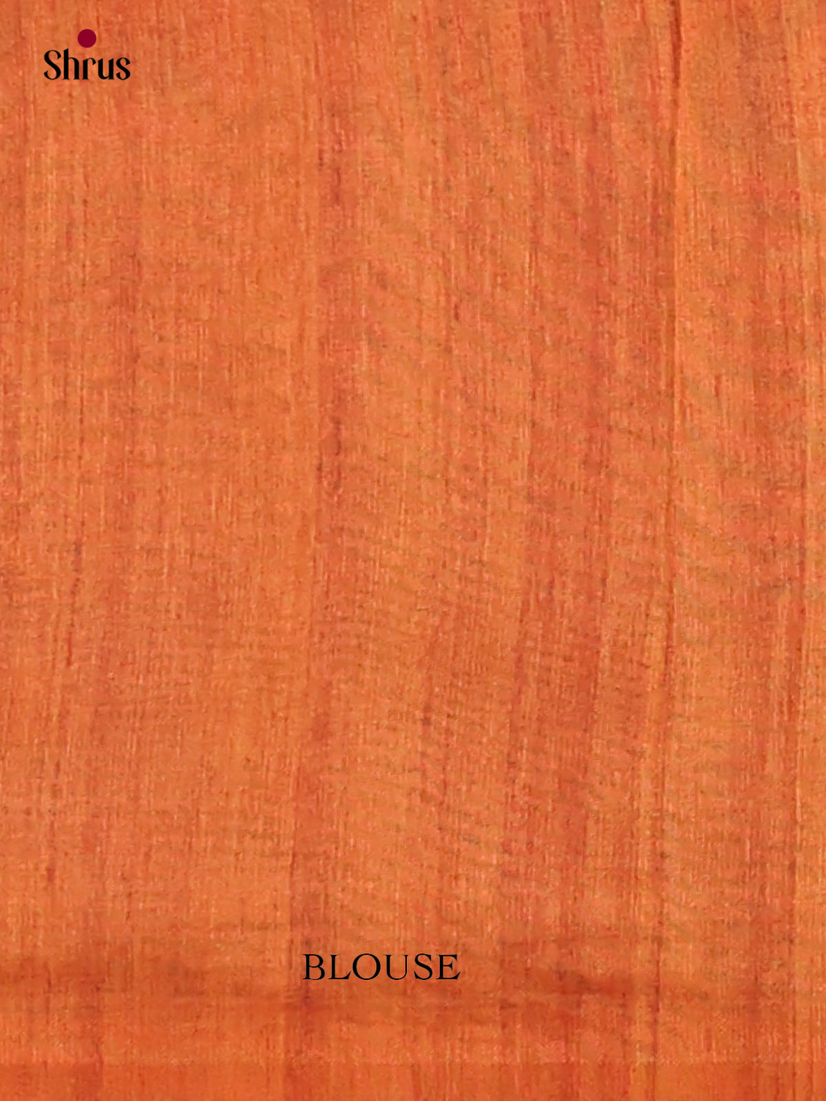 Orange & Cream - Printed Madhubani Saree - Shop on Shrus.com