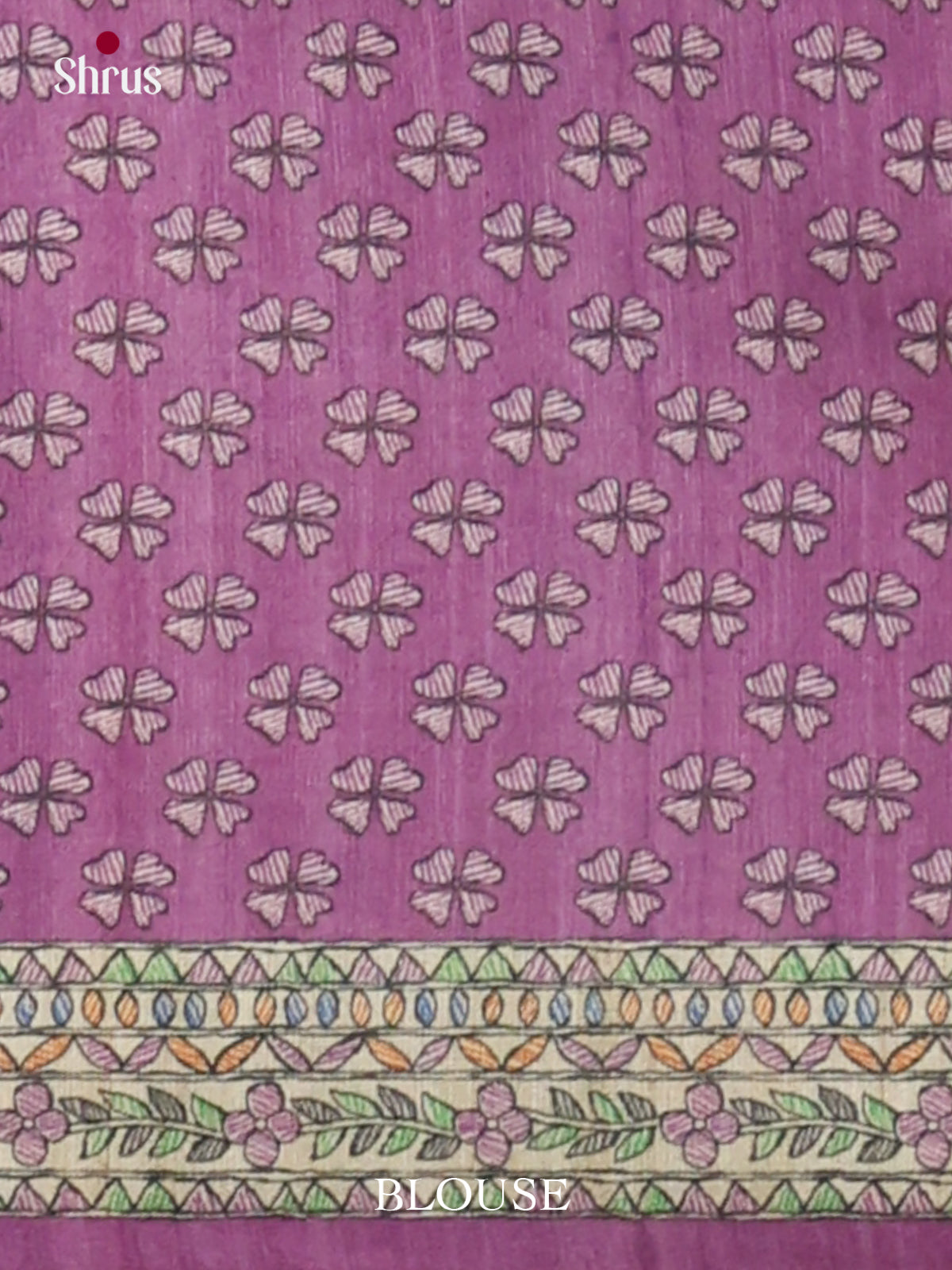 Printed Madhubani Saree - EI16752